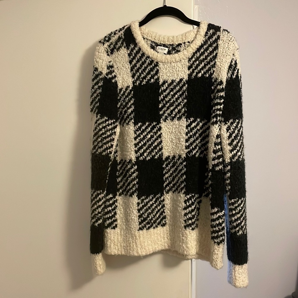 Black and White Jcrew Sweater NWOT